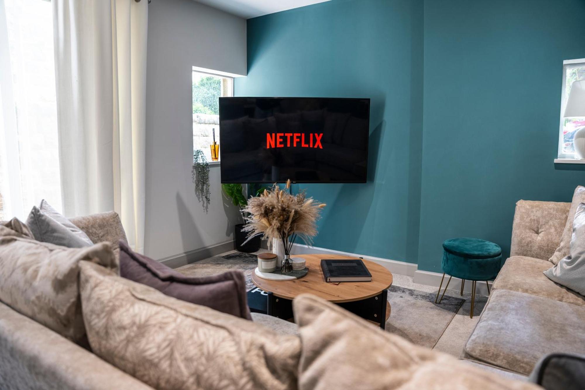 Spring Mount Huge Luxury Full Apartment- Harrogate Centre-Two Extremely Comfy Kingsize Bedrooms-Fully Equipped Modern Kitchen-Cosy Living Room With Huge Tv Екстериор снимка
